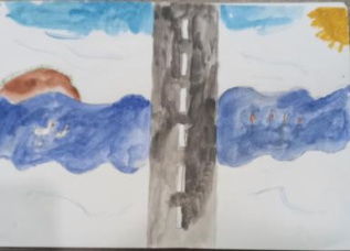 Слияние Оки и Волги 