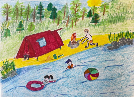 Отдых на озере