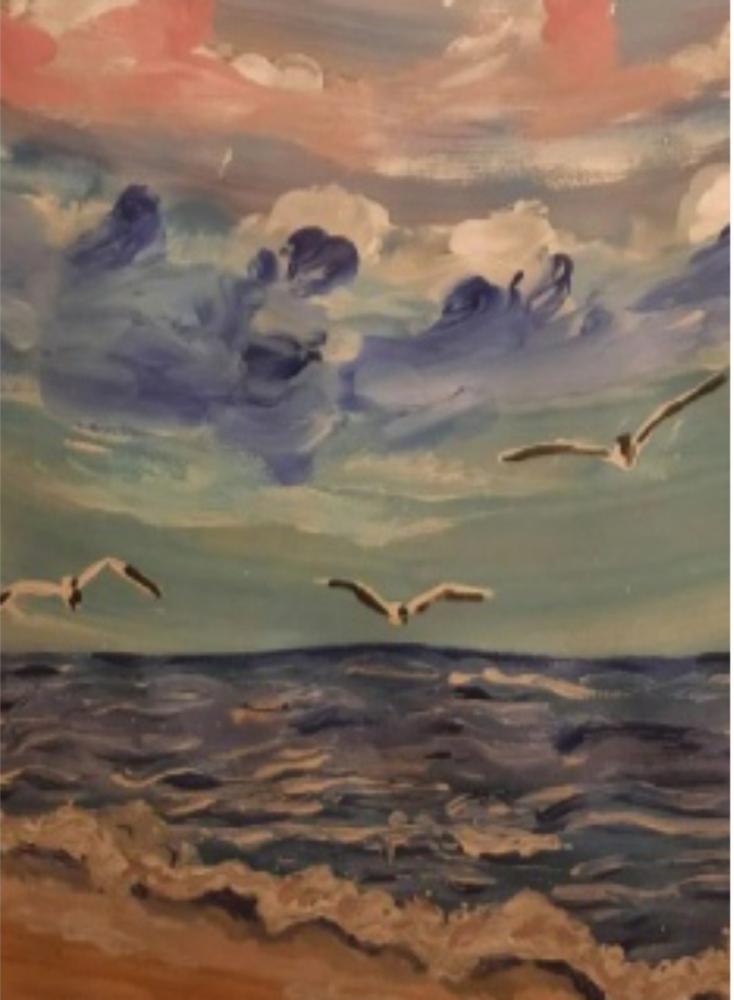 Чайки радуются лету