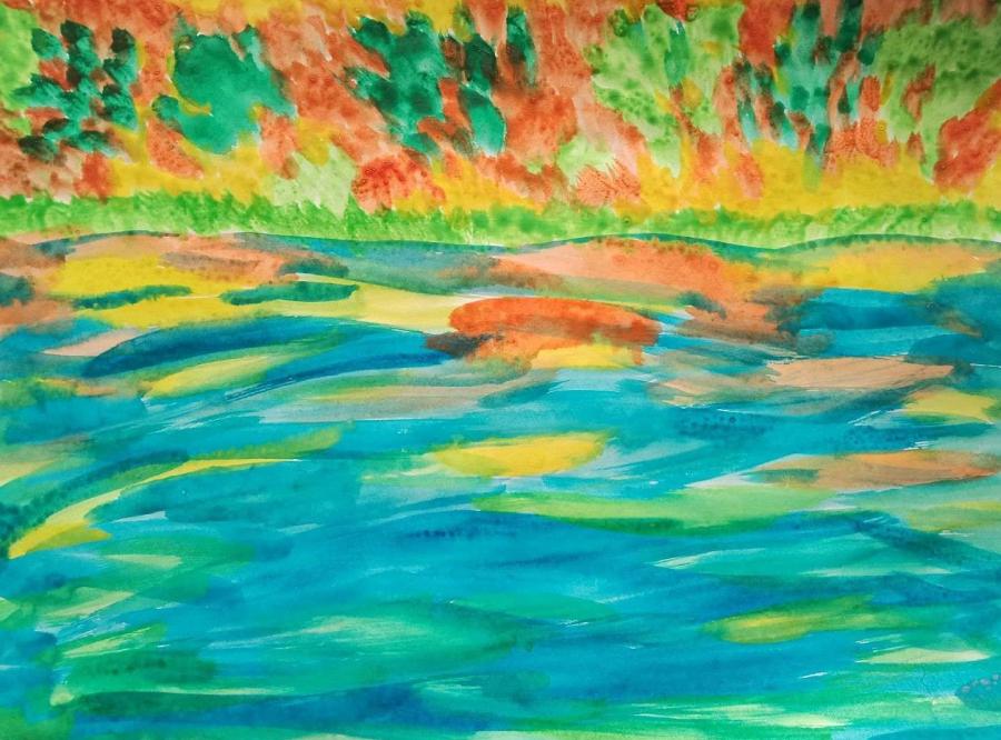 " Сказочная река Сейм осенью" 