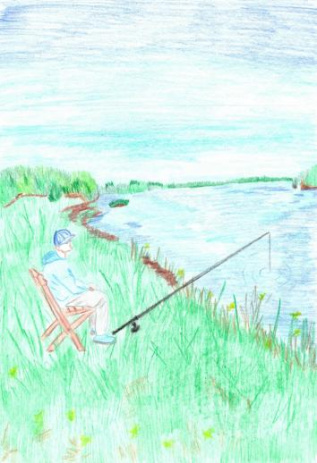 Затон реки Волга. Село Солодники