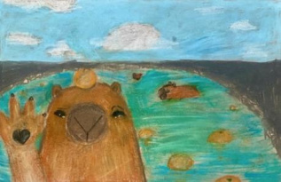 Фотосессия капибар