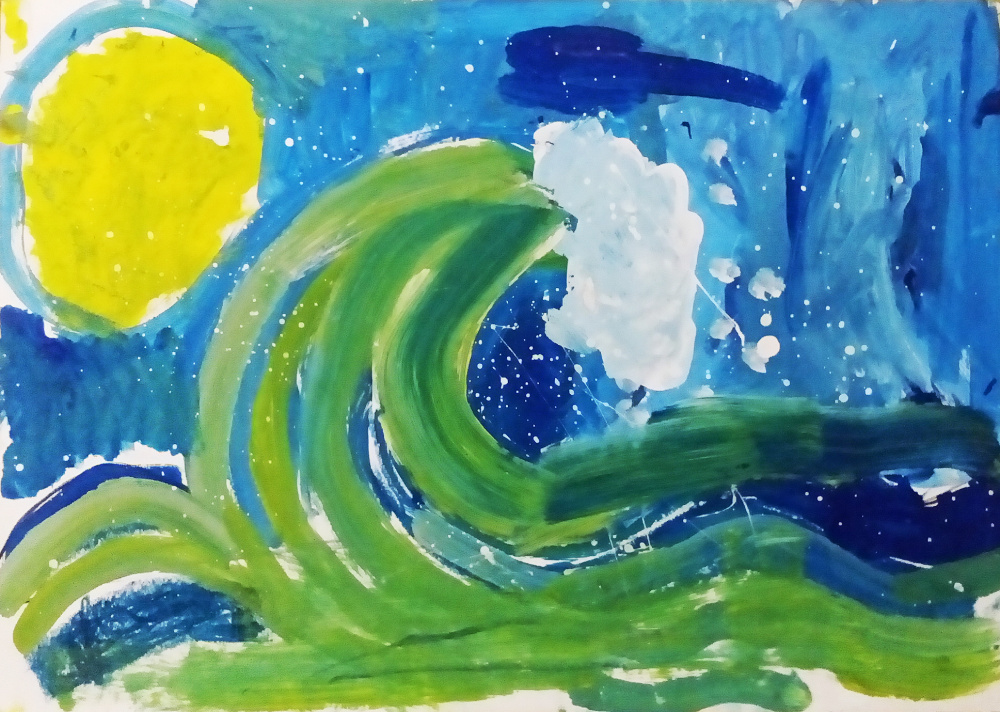 Чёрное море летом