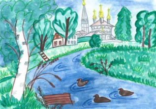 Любимая река Нерехта!