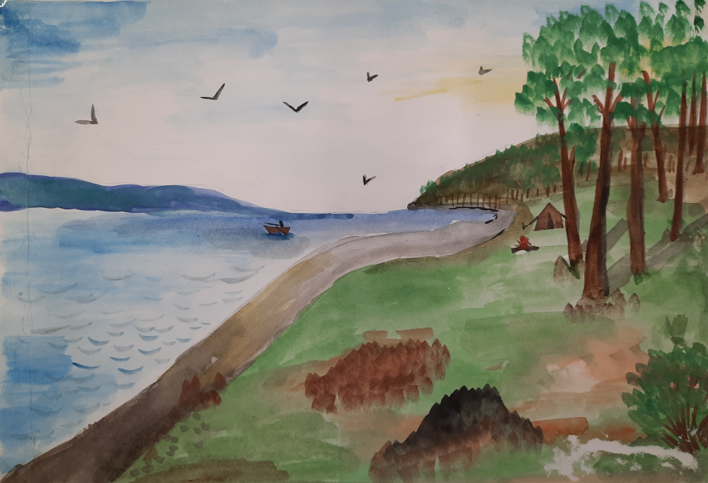 На реке Оке