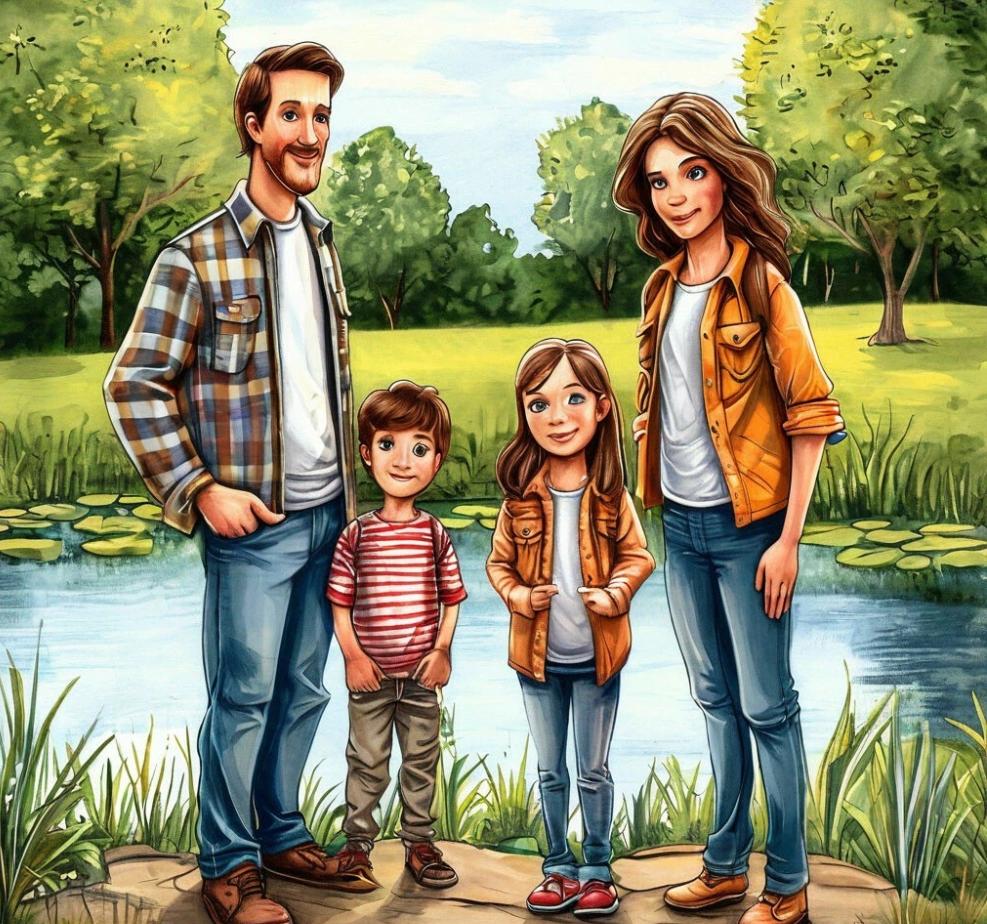 Семейный отдых у воды