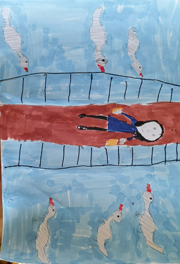 Летние гости нашей речки