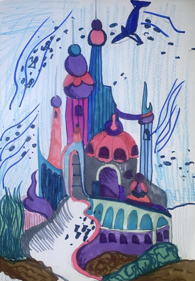 «Подводный замок русалочки»