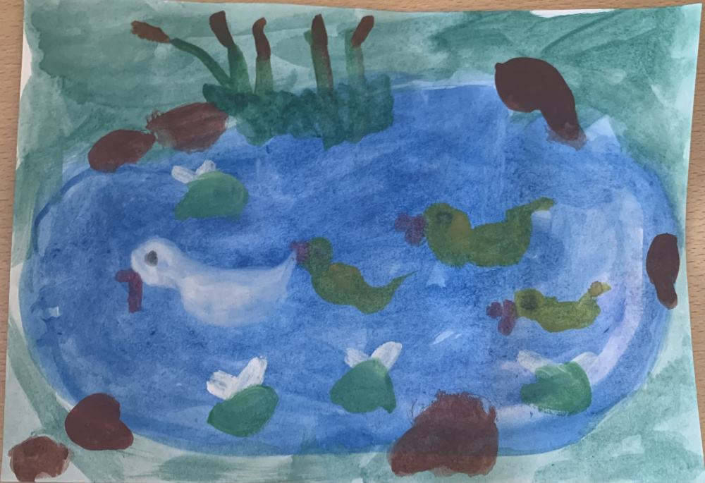 «Наши уточки в пруду…»