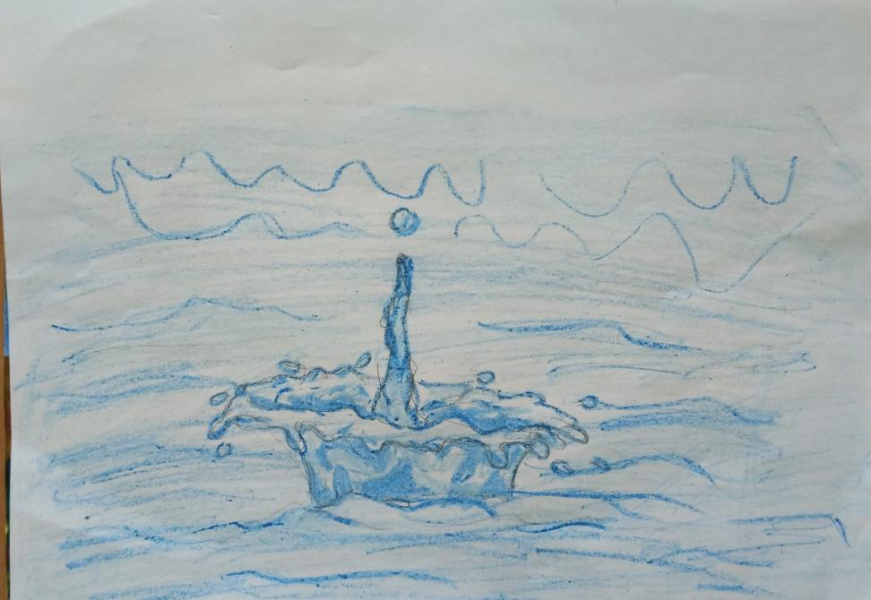 Водоём возле дома