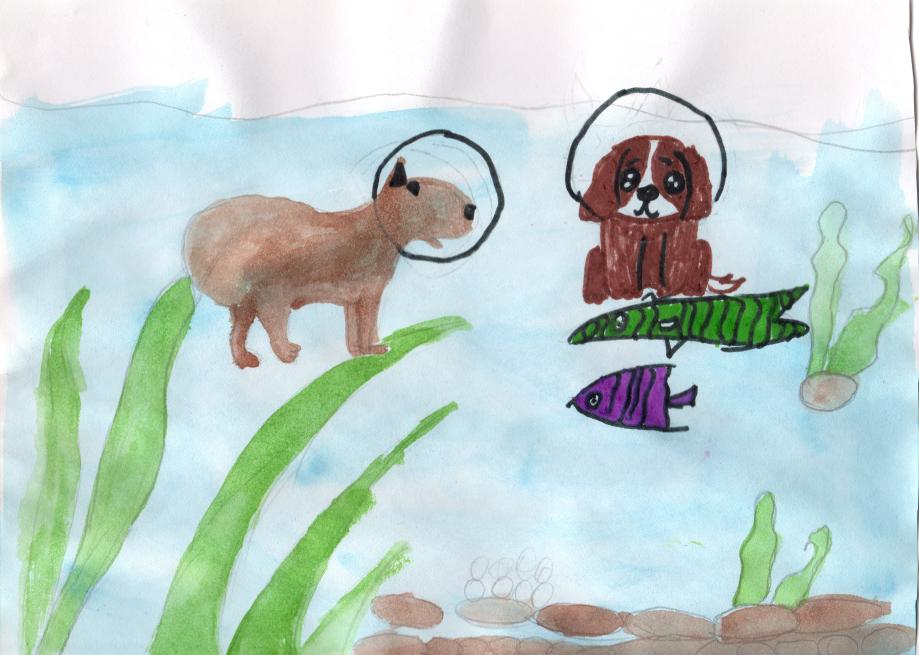 Путешествие корги и капибары