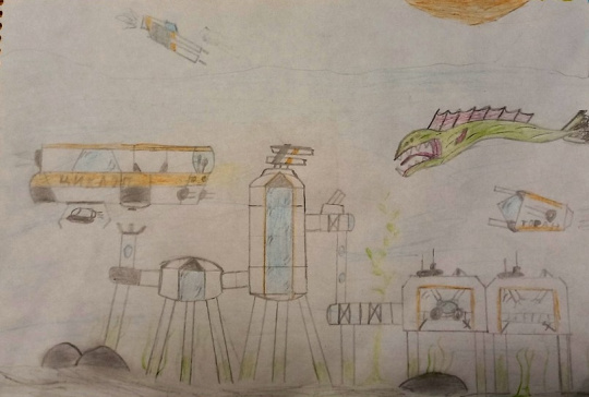 Подводный город 