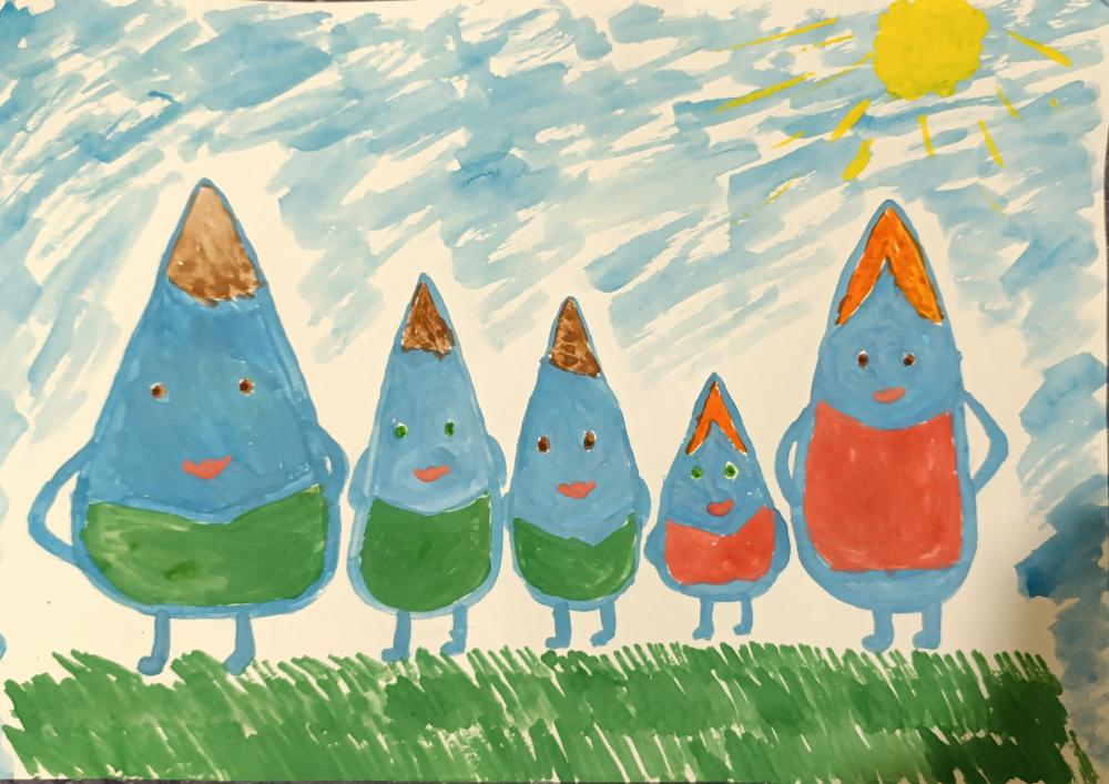 Капельки чистой воды!