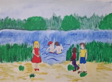 Нас Святом озере