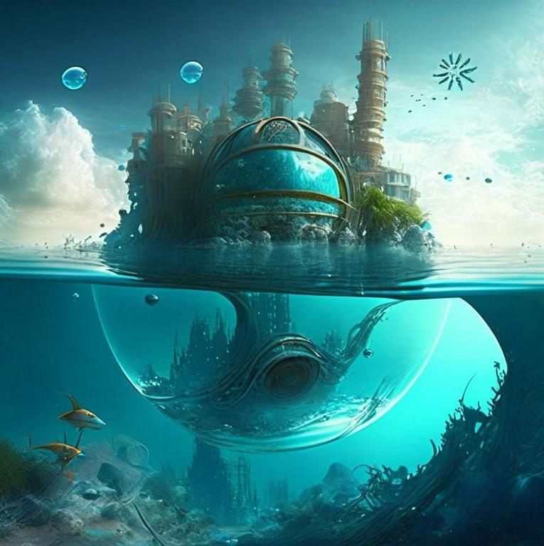 город в 3000 году