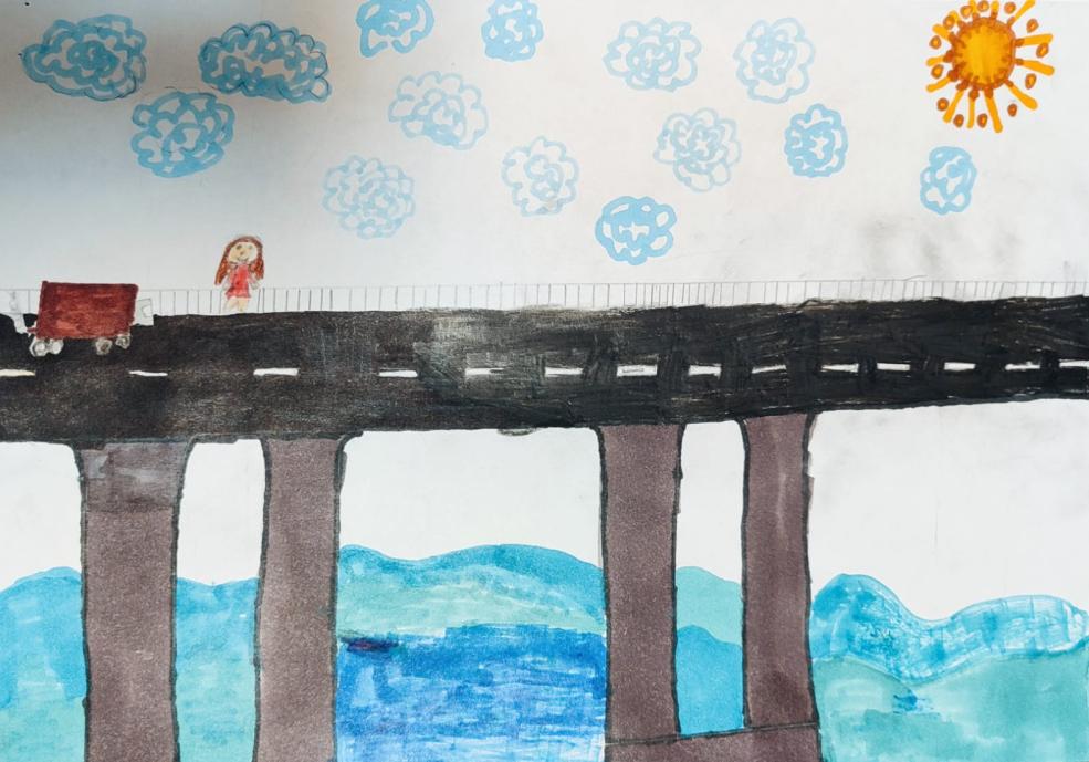 Мост через реку Обь 