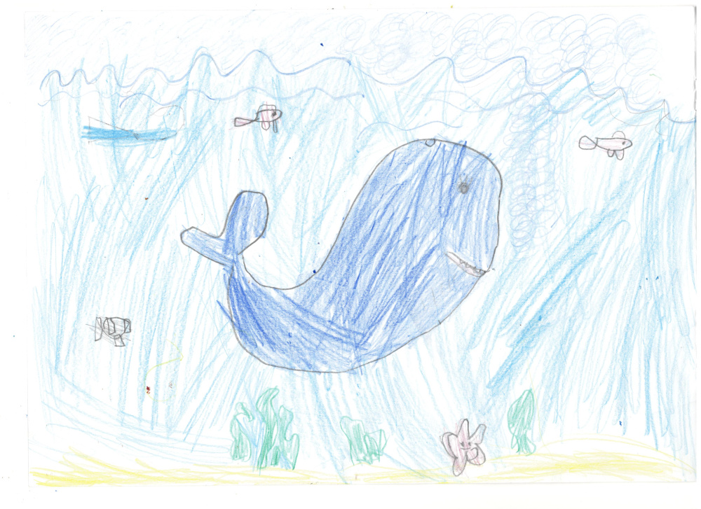 Счастливы кит