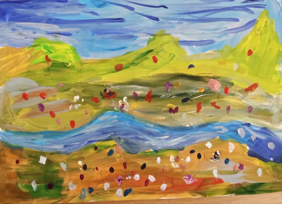 Наш любимый Енисей весной