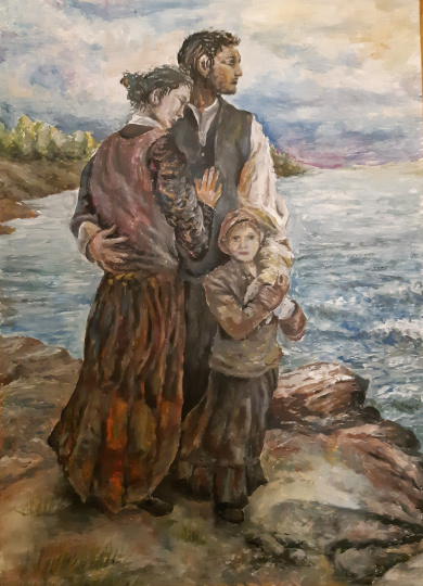 У моря в непогоду