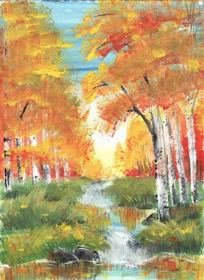 Прелесть осенней воды