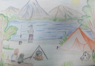 Отдых у реки Авача 