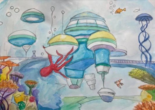 Подводный мир в будущем