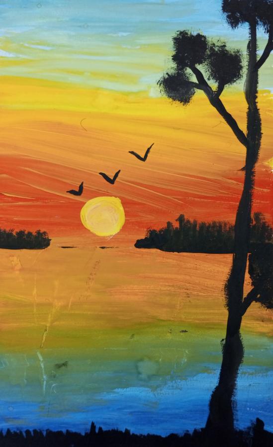 Летним вечером у р. Кокшага