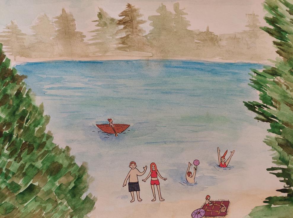 Наше лето на Святом озере