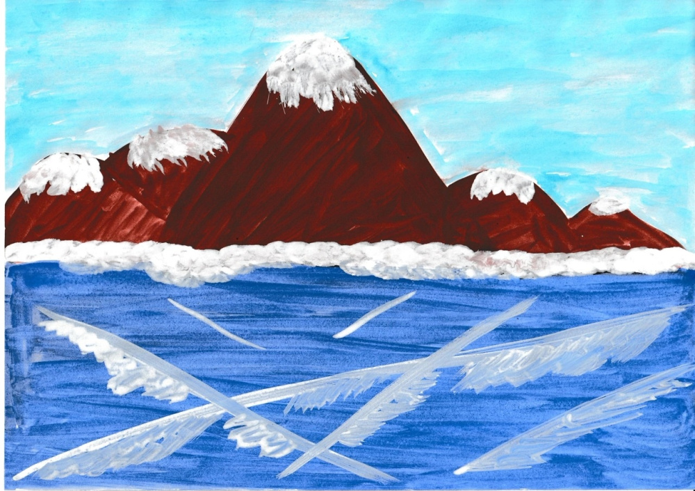 "озеро Байкал зимой"