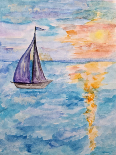 Вечер на Волге 