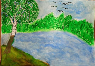 Лето на реке