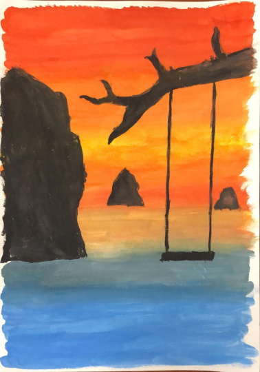 Осенний закат 