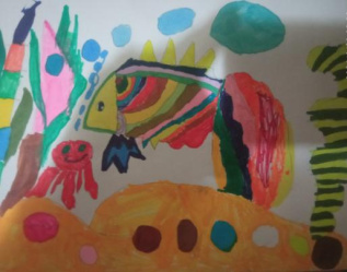 Красочный подводный мир